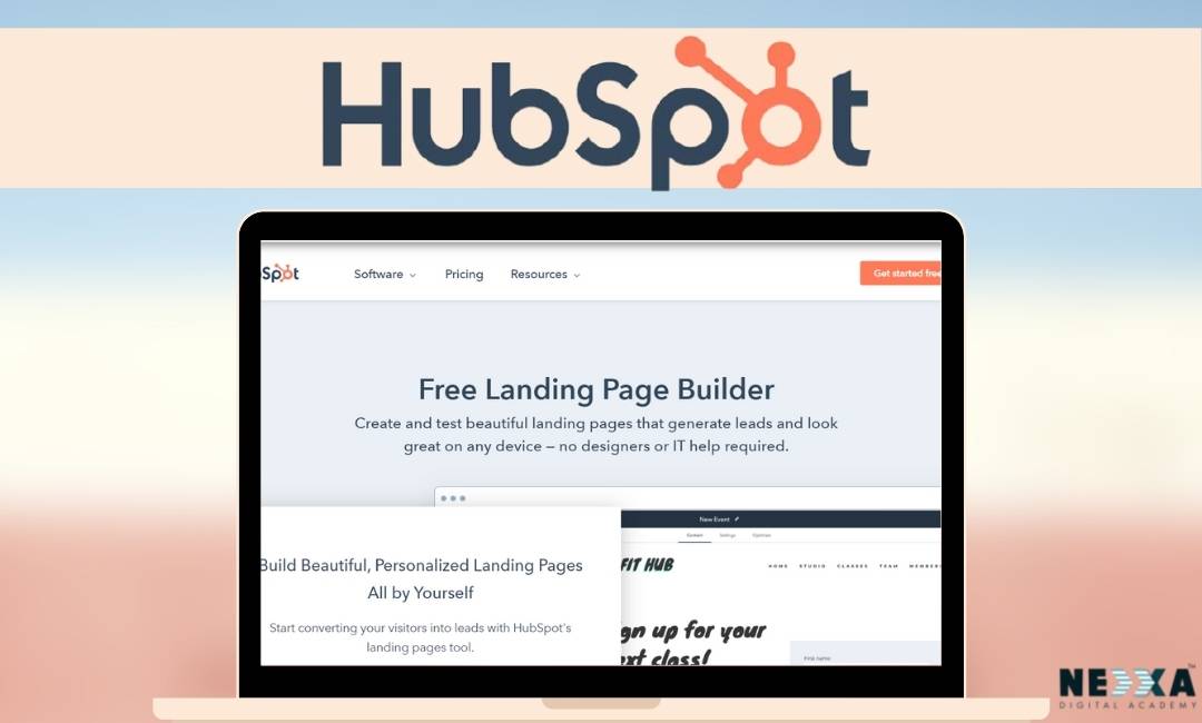 Hubspot landing page template
