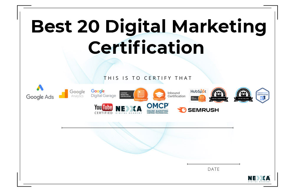 best Digital Marketing Certificate Programs