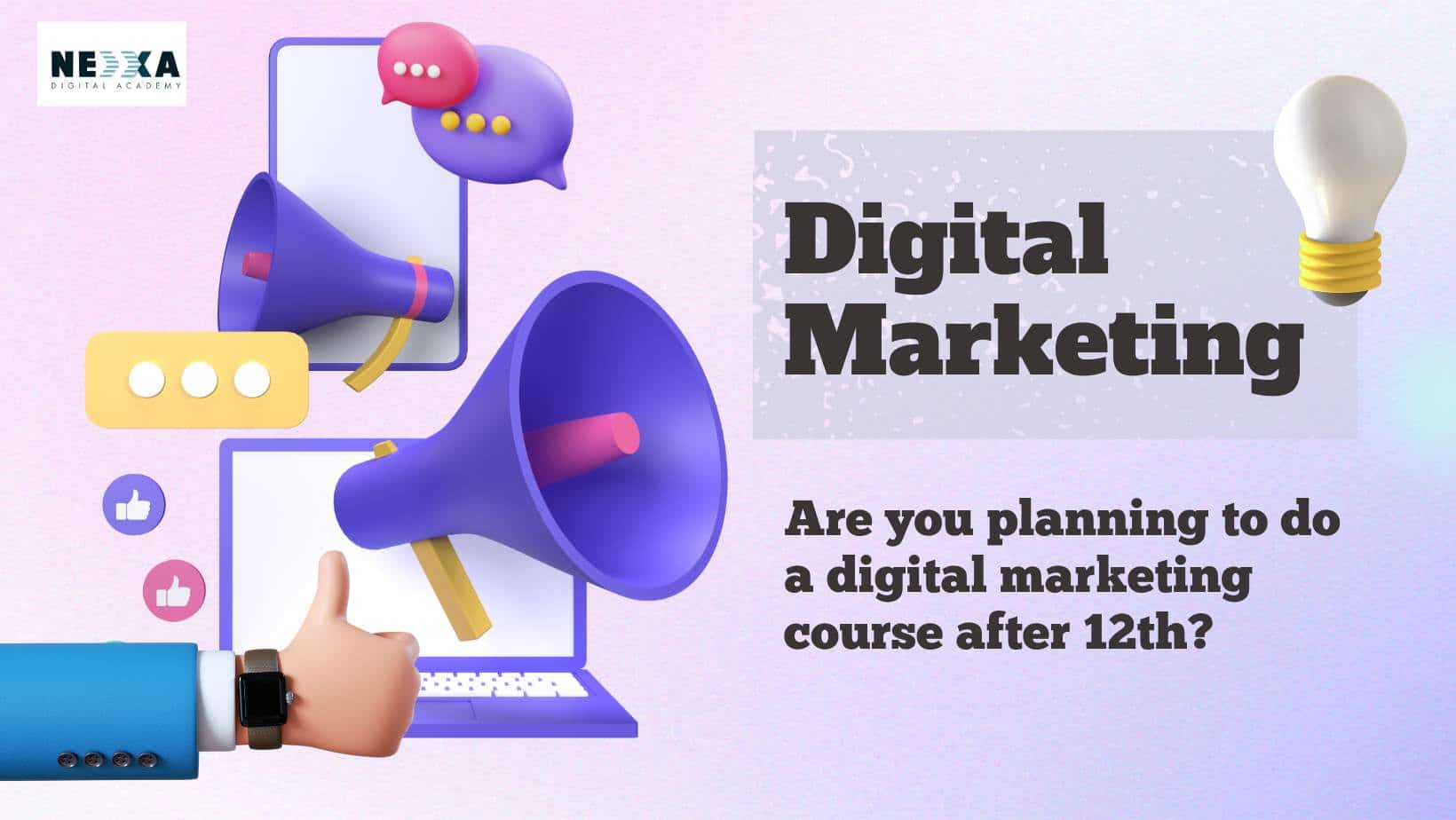 digital marketing course after 12th