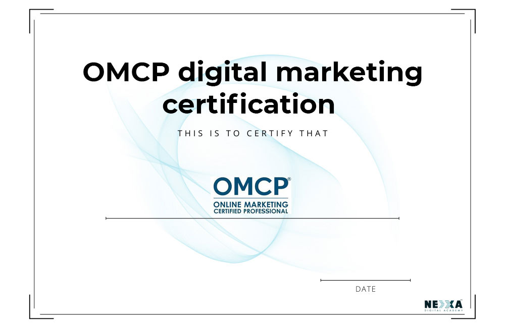 OMCP digital marketing certification