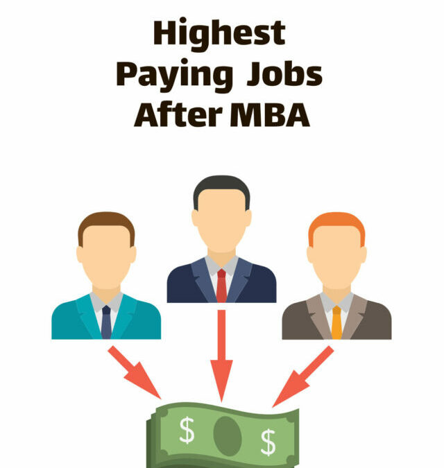 Highest paying  jobs after MBA