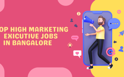 Top 5 Certified  Marketing Executive Jobs in Bangalore -2023