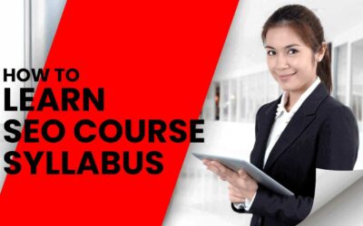 LATEST SEO COURSE SYLLABUS IN 2023