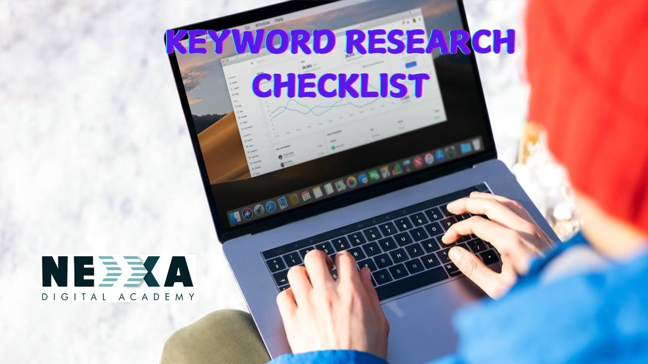 keyword research checklist