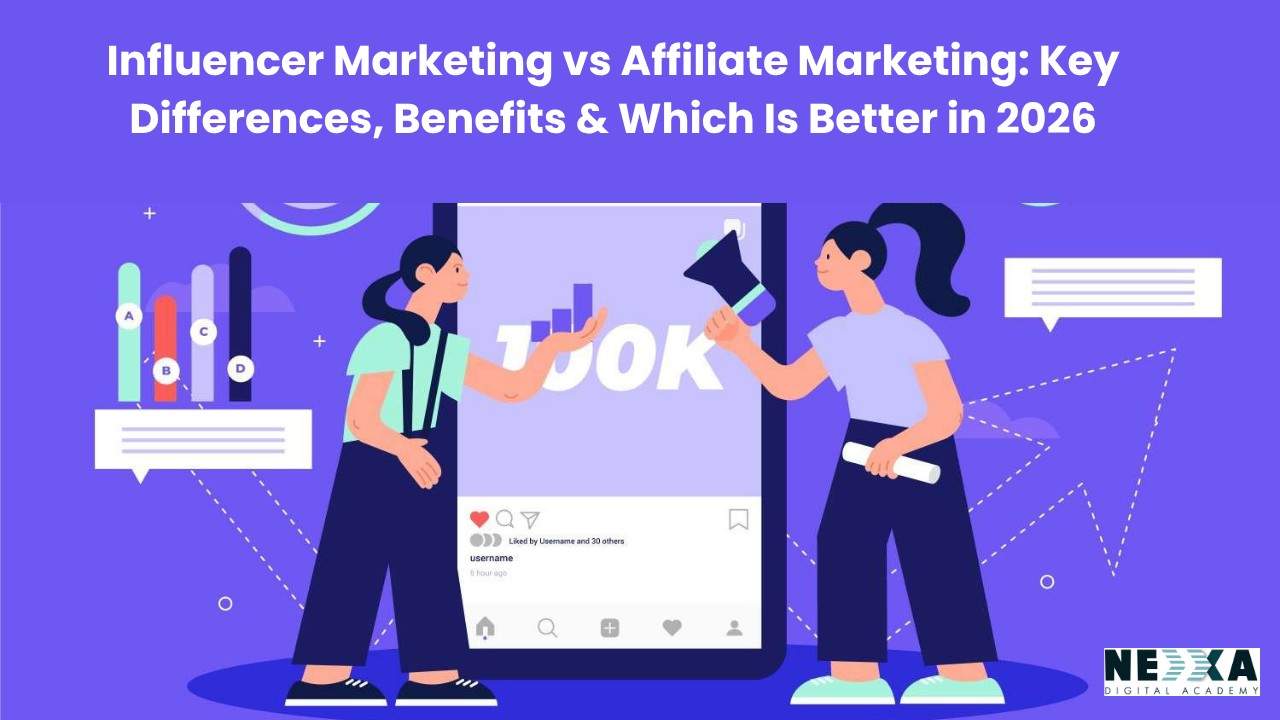 Influencer Marketing vs Affiliate Marketing: Key Differences, Benefits & Which Is Better in 2026